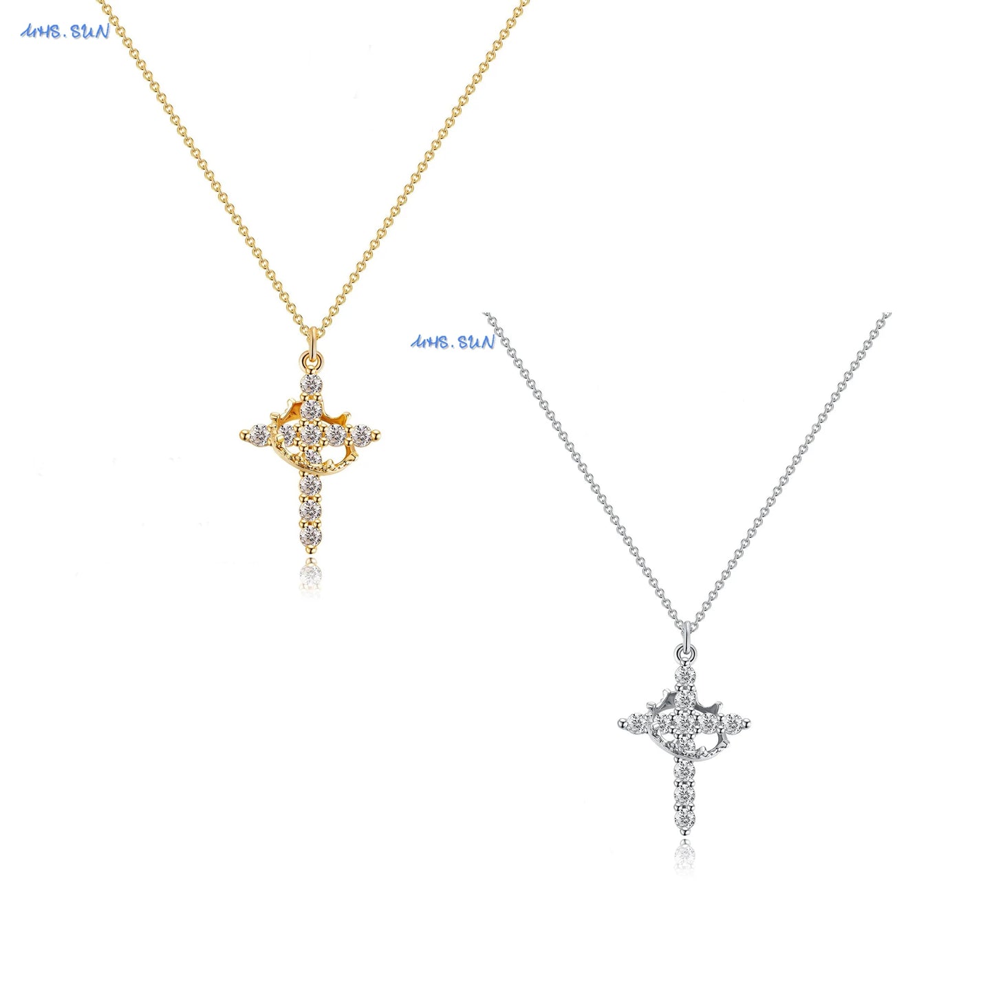 CrossCrown Necklace