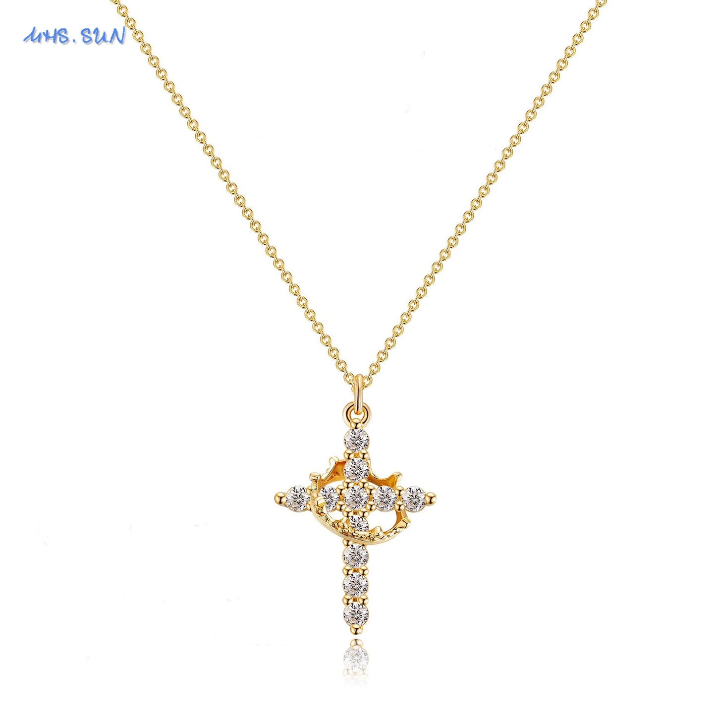 CrossCrown Necklace